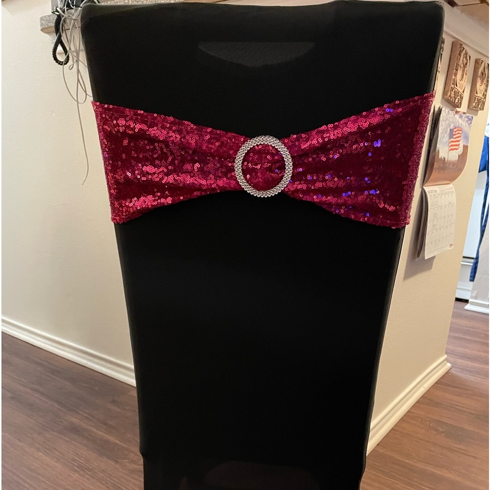 Chair covers and sashes Chair covers only